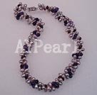 pearl amethyst necklace