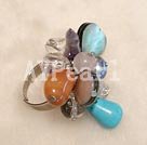 Wholesale ring jewelry-gem pearl ring