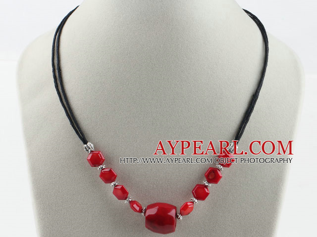 coral necklace