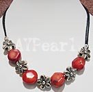 coral necklace