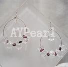 Wholesale earring-crystal garnet earring