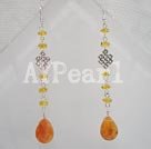 Wholesale earring-agate crystal earring