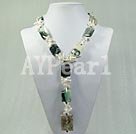 Wholesale Gemstone Necklace-gem pearl necklace