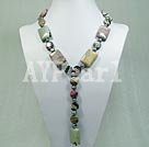 Wholesale Gemstone Necklace-gem pearl necklace