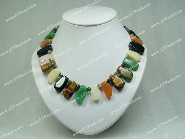 gemstone necklace