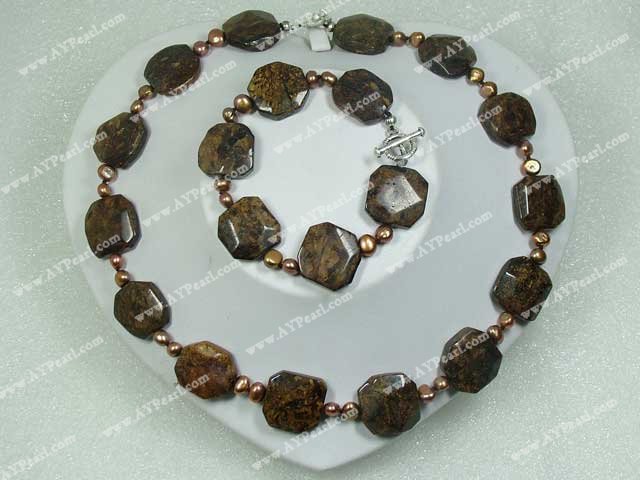 Set Jewelry Wholesale-gemstone pearl set