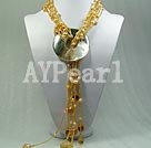 Wholesale pearl crystal necklace