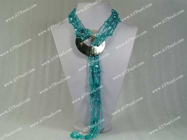 collier en cristal de perle