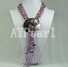 Wholesale pearl crystal necklace