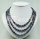 Wholesale dyed pearl necklace