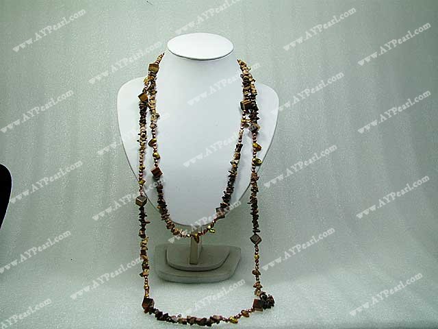 gem pearl necklace