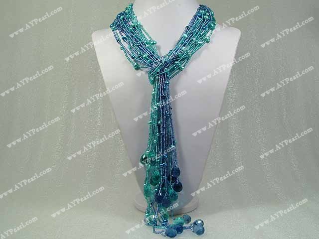 collier en cristal de perle