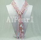 Wholesale crystal pearl necklace