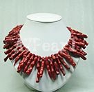 coral necklace