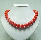 coral necklace