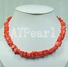 coral necklace