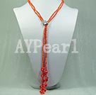 coral necklace