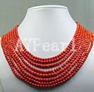 coral necklace