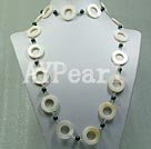 shell pearl necklace