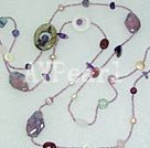 multi-gem necklace