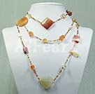 Wholesale multi-gem necklace