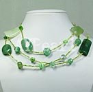 Wholesale multi-gem necklace