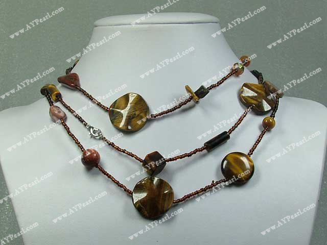 multi-gem necklace