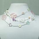 Wholesale multi-gem necklace