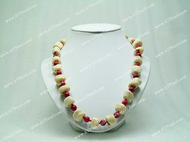 coral necklace