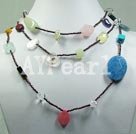 multi-gem necklace