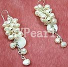 Wholesale pearl shell earring