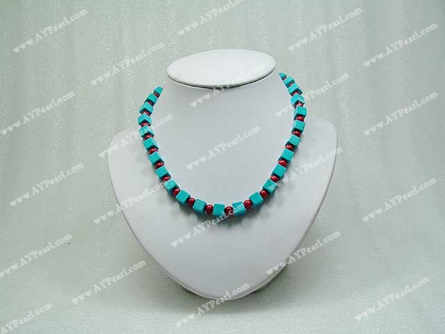 Wholesale Turquoise Jewelry-turquoise bloodstone necklace