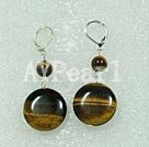 Wholesale earring-tiger eye earring