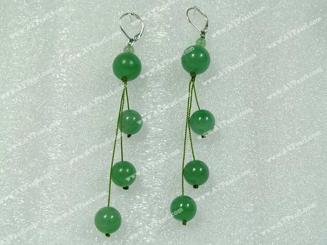 Aventurine σκουλαρίκι