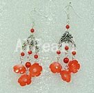 coral earring