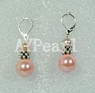 pearl sea shell bead earring