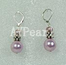 Wholesale pearl sea shell bead earring