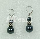 pearl sea shell bead earring