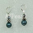 pearl sea shell bead earring