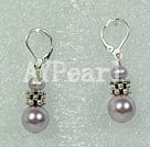 pearl sea shell bead earring