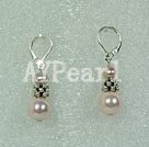 Wholesale earring-pearl sea shell bead earring