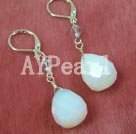 Wholesale earring-Moonstone crystal earring