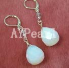 Wholesale Moonstone crystal earring