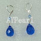 crystal earring