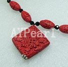 Wholesale Other Jewelry-lacquer wooden necklace