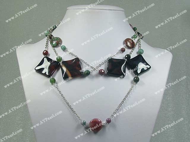 Indian agate necklace