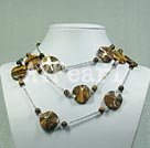 Wholesale Gemstone Necklace-tiger eye necklace