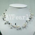 pearl gem necklace