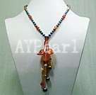 Wholesale Pearl Jewelry-pearl agate necklace
