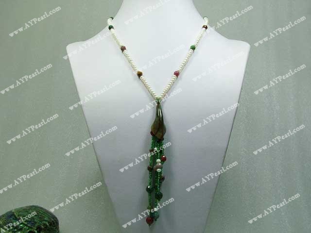 μαργαριτάρι κολιέ indian agate